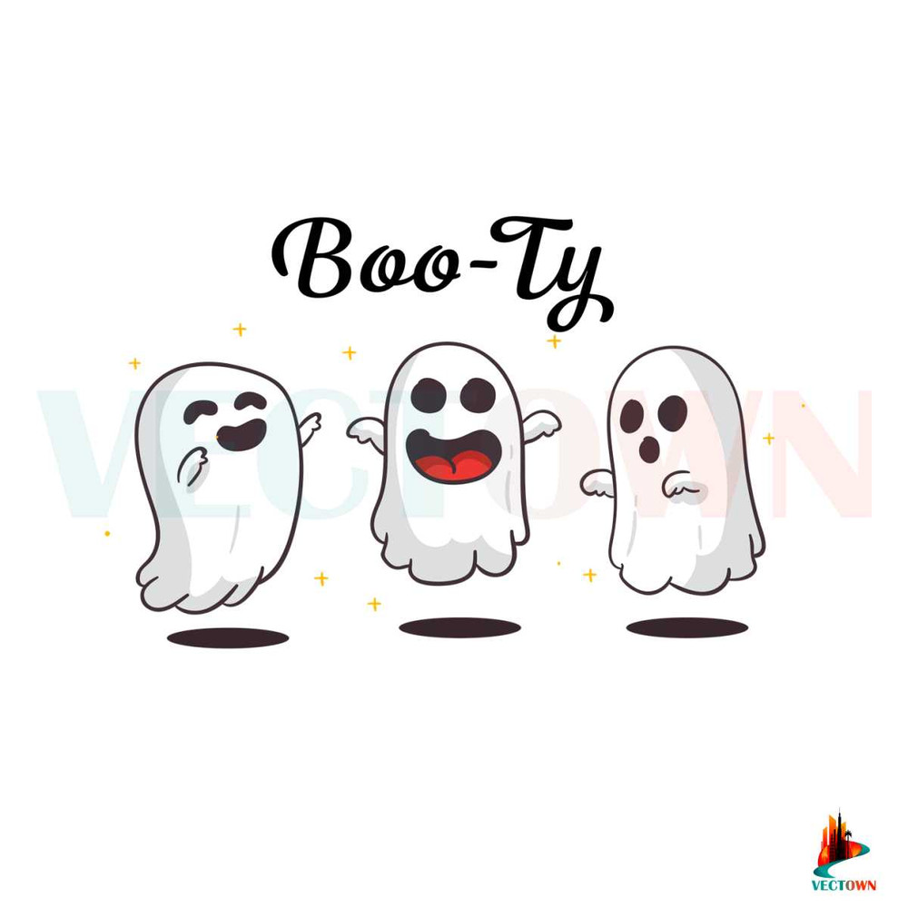 Ghost Booty Party SVG Best Graphic Designs Cutting Files.jpg