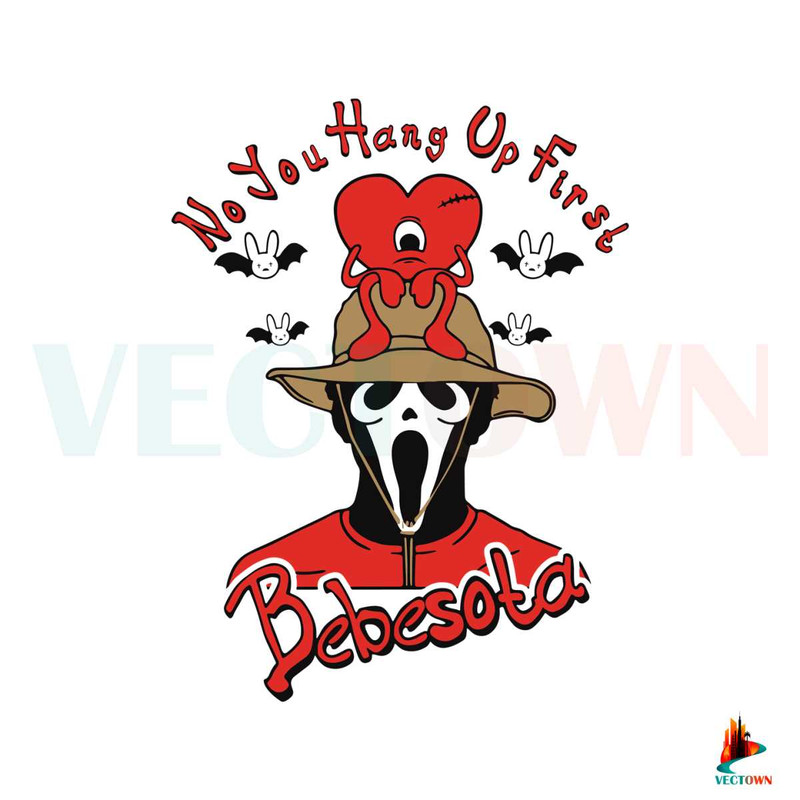 Ghost Bad Bunny Bebesota SVG Best Graphic Designs Files.jpg
