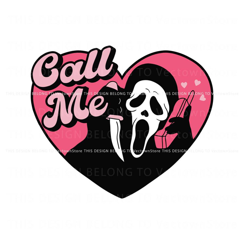 Ghostface Call Me Sarcastic Meme SVG Digital Cricut File.jpg
