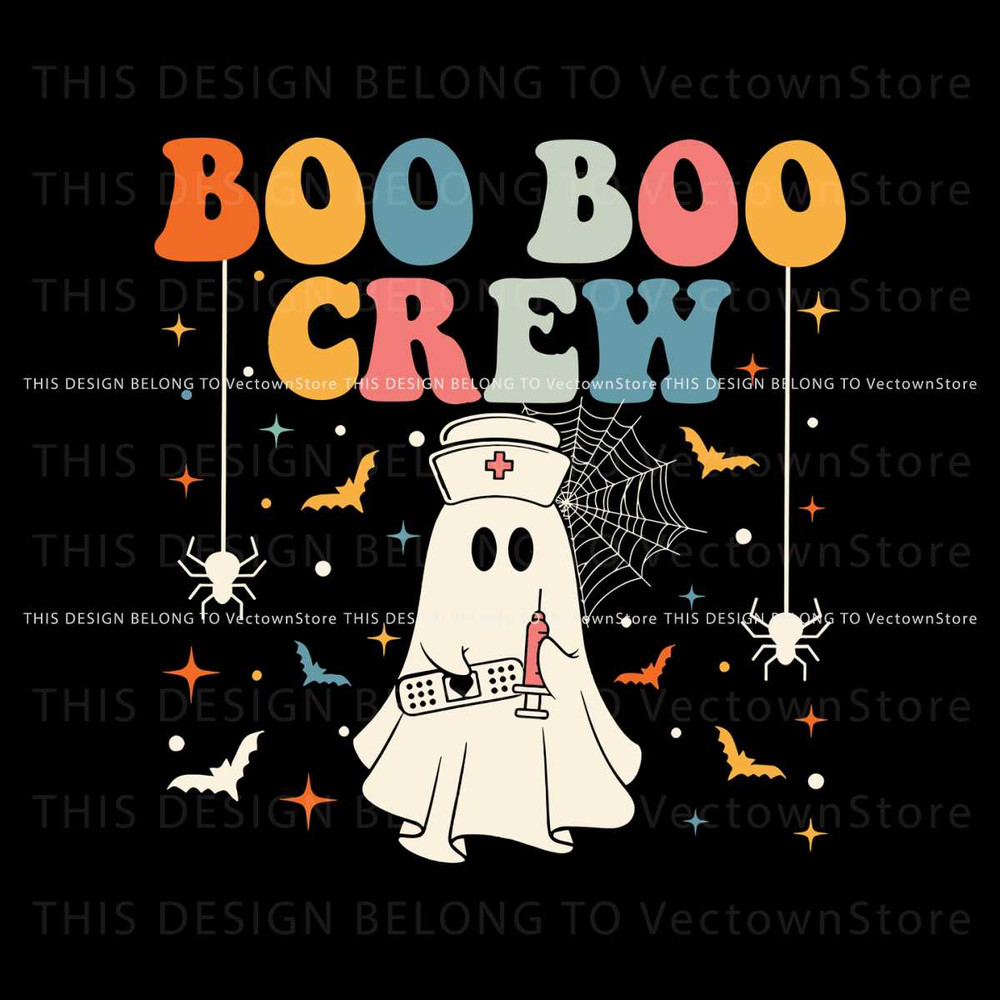 Groovy Boo Boo Crew Spooky Skeleton SVG Digital File.jpg