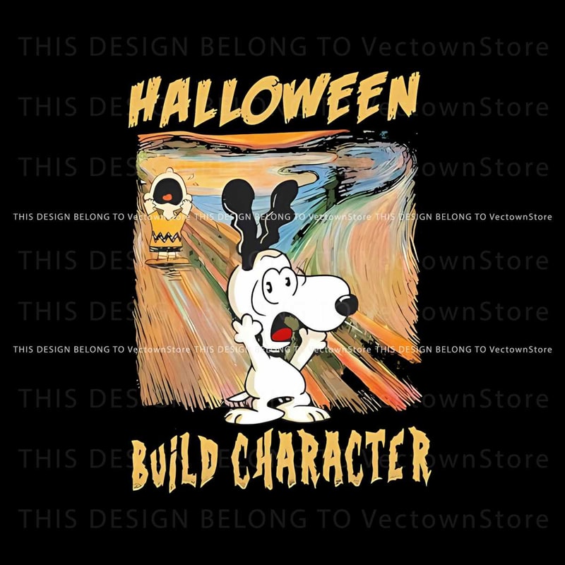 Halloween Build Character Scary Snoopy PNG Download.jpg