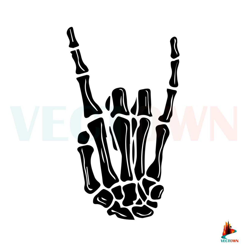 Halloween Bundle Skeleton Hand SVG Best Cutting Files.jpg