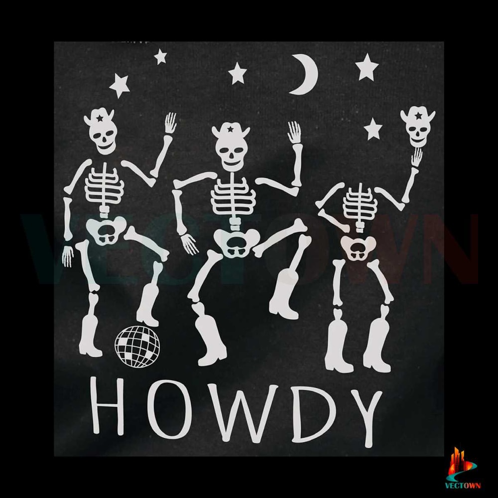 Halloween Dancing Skeletons Best SVG Cutting Digital Files.jpg