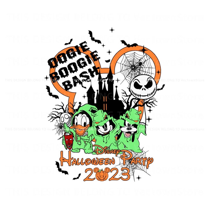 Halloween Party 2023 Funny Oogie Boogie Bash SVG Digital File.jpg