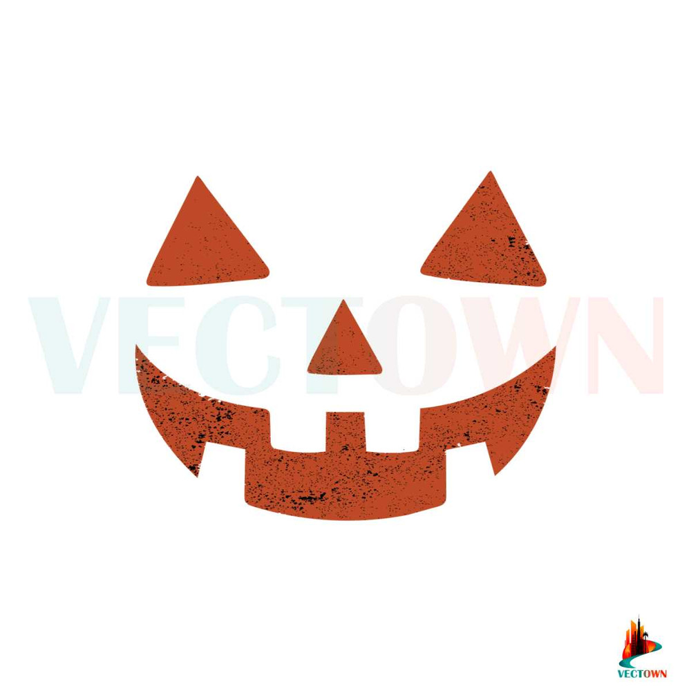 Halloween Pumpkin Ghost Vintage SVG Files Silhouette DIY Craft.jpg
