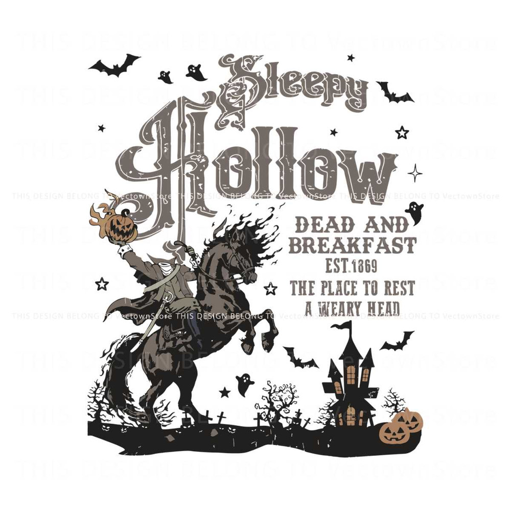 Halloween Sleepy Hollow SVG Headless Horseman SVG File.jpg