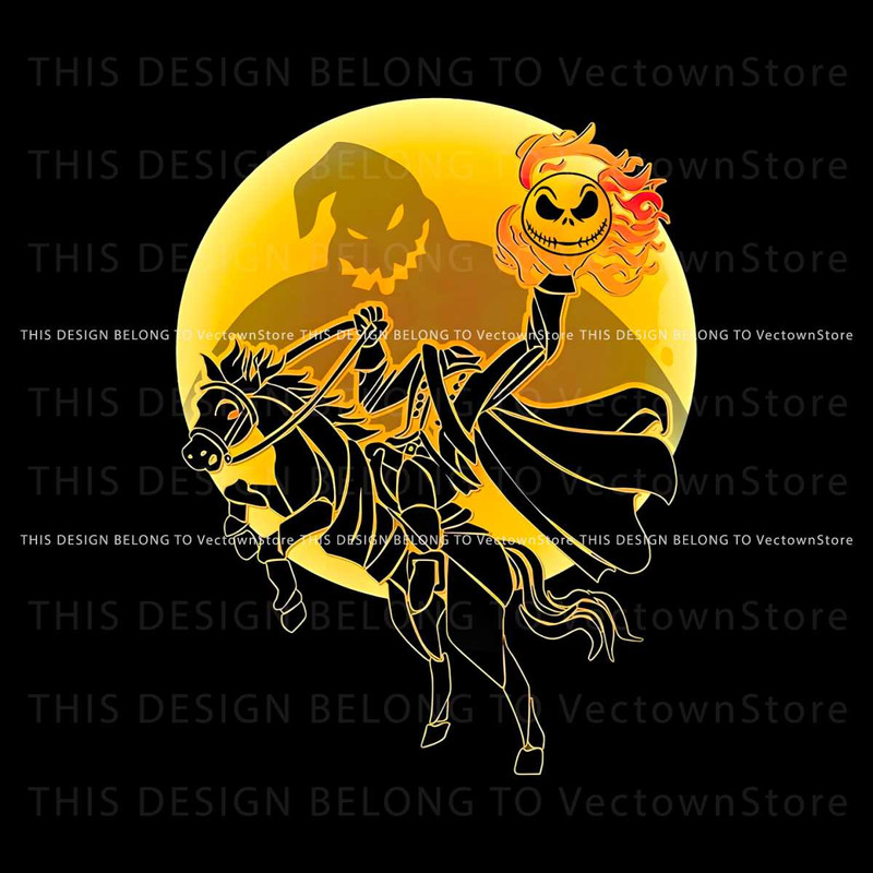 Headless Horseman Jack Skellington Moon PNG Download.jpg