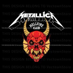 hellfire club metallica png sublimation download best graphic designs file
