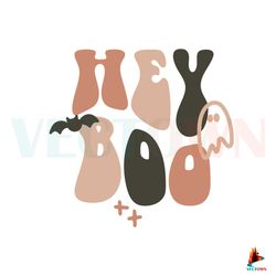 hey boo kids halloween ghost svg digital cricut file best graphic designs file