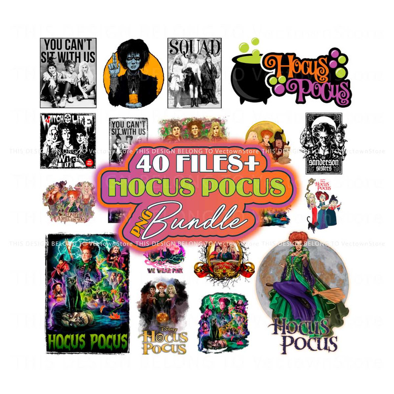 Hocus Pocus PNG Sanderson Sisters PNG Bundle Download.jpg