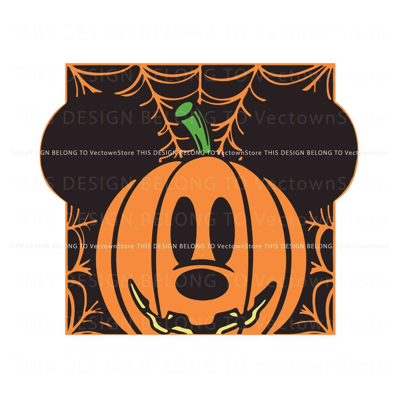 Horror Mickey Mouse Face Pumpkin SVG Cutting File.jpg