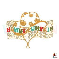 Howdy Pumpkin Halloween SVG Best Graphic Designs Files Best Graphic Designs File