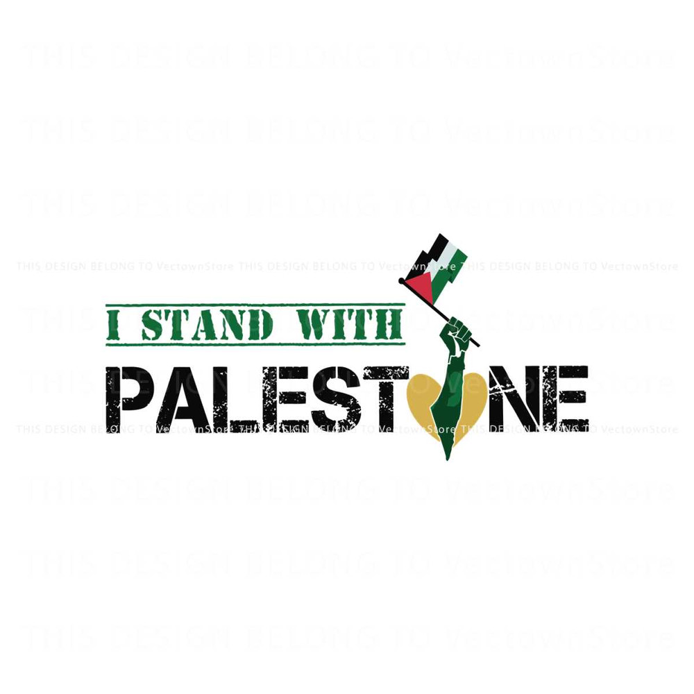 I Stand With Palestine Hands Waving The Flag SVG Cricut File.jpg