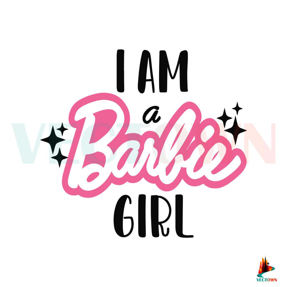 Im A Barbie Girl SVG Barbie Dream House SVG Digital File.jpg