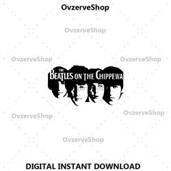 the beatles in the chippewa svg, beatles band svg, rock band svg, rock music svg, the beatles band svg, the beatles rock