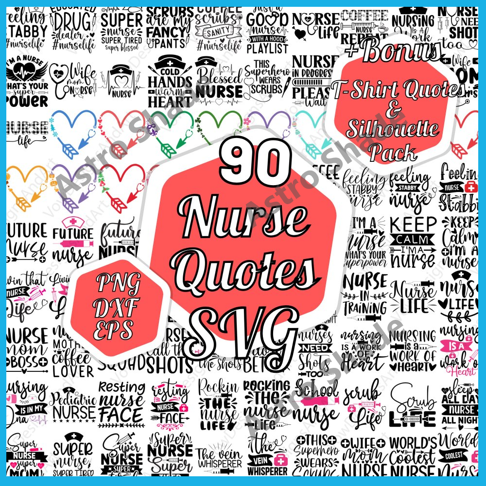 Nurse SVG Bundle, Nurse Quotes SVG, Doctor Svg, Nurse Superhero, Nurse Svg Heart, Nurse Life, Stethoscope, Cut Files For Cricut, Silhouette.jpg