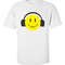 Acid House Smiley Headphone Rave Club DJ Mens Regular Fit Cotton T-Shirt.jpg