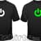 Glow In The Dark Power On Print Gadget Geek Mens Loose Fit Cotton T-Shirt 1.jpg