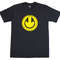 Smiley Headphones DJ Club Rave Loose Fit Funny Mens T-Shirt.jpg