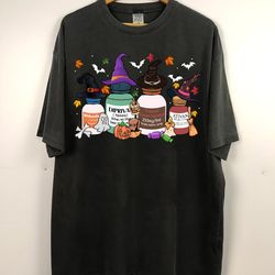 happy halloween er nurse shirt, halloween icu nurse shirt, spooky nurse, nursing halloween sweatshirt, pharmacology shir