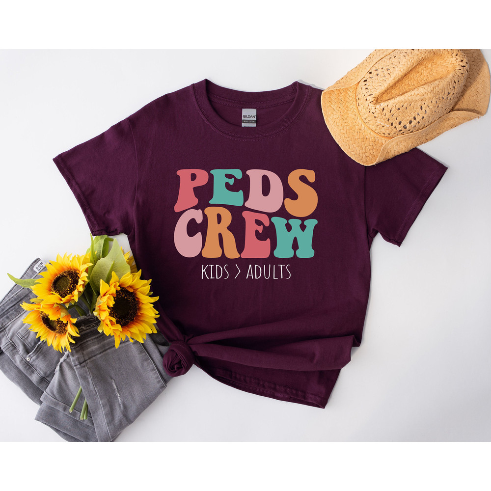 Peds Crew Pediatric Nurse Gift, Peds Nurse Shirt, Peds Rn Shirt Childrens Nurse, Pediatric Nurses Week Shirt, Peds Nurse Gift,.jpg