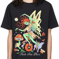 angel fallen oversized drop t-shirt 1