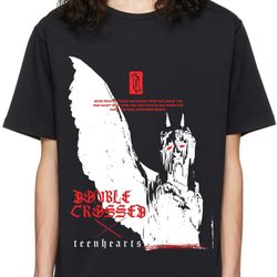 angel fallen oversized drop t-shirt 2