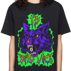 bad luck oversized drop t-shirt