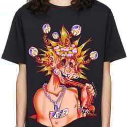 brain oversized drop t-shirt