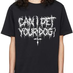 can i pet your dog oversized drop t-shirt