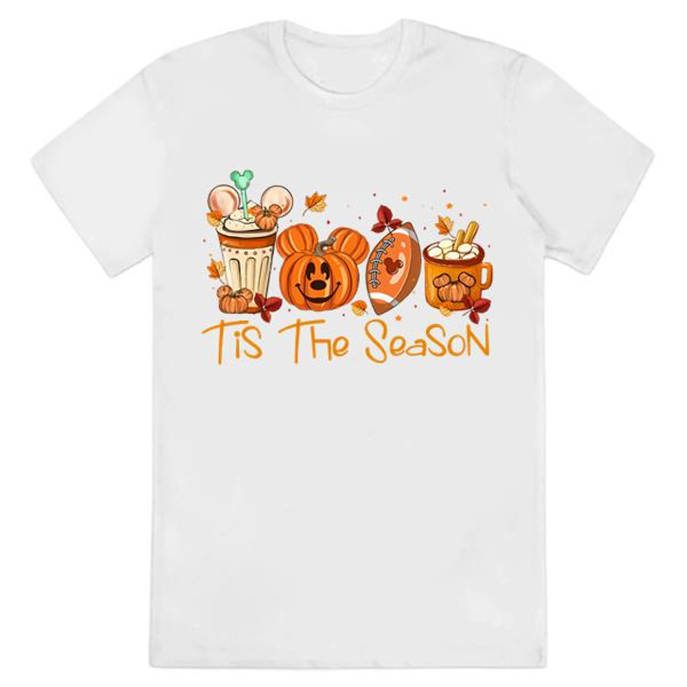 Mickey Ears Disney Halloween Coffee Tis The Season Shirt, Disney....jpg