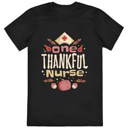 one thankful nurse thanksgiving shirt