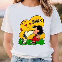 cute snoopy dog valentines unisex shirt