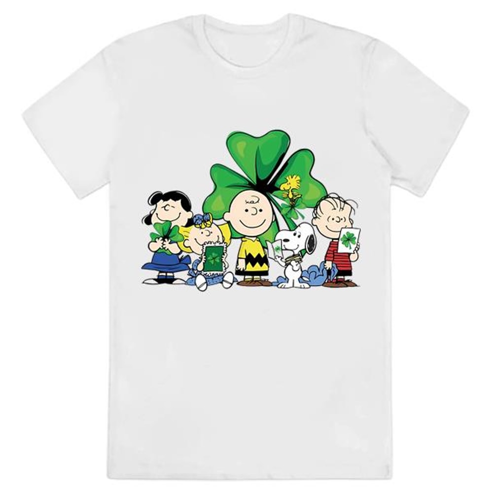 Charlie Brown And Snoopy Happy St Patrick’s Day Shirt.jpg