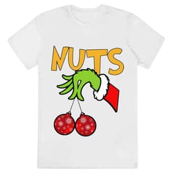 chest nuts couples matching shirts, funny christmas matching shirts