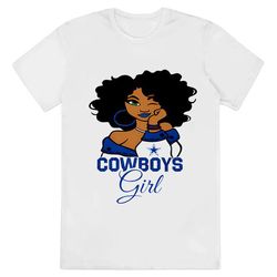 Dallas Cowboys Football Black Girl Shirt Hoodie Sweatshirt