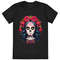 De Los Muertos La Catrina Day of the Dead Skull T-Shirt.jpg