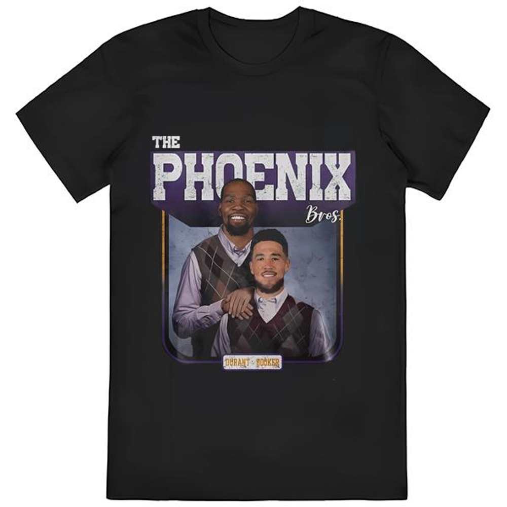 Devin Booker Kevin Durant Phoenix Basketball Shirt, The Suns Bros....jpg