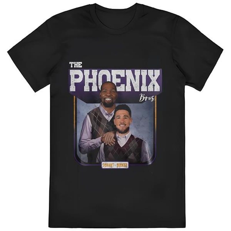 Devin Booker Kevin Durant Phoenix Basketball Shirt, The Suns Bros....jpg