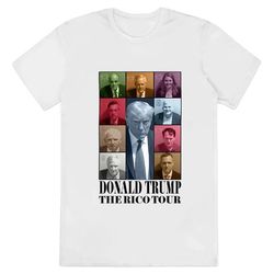 Donald Trump The Rico Tour, Trump Mugshot Shirt