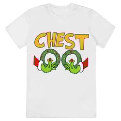 funny chest nuts couples matching shirts, christmas matching shirts