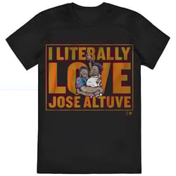 i literally love jose altuve t-shirt