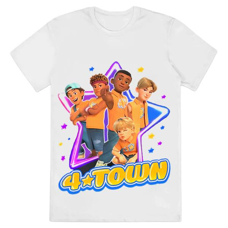 4 Town World Tour 2022 Turning Red Disney Pixar T-Shirt.jpg