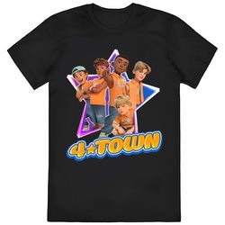 4 town, 4 city turns red classic t-shirt, 4 town shirt disney