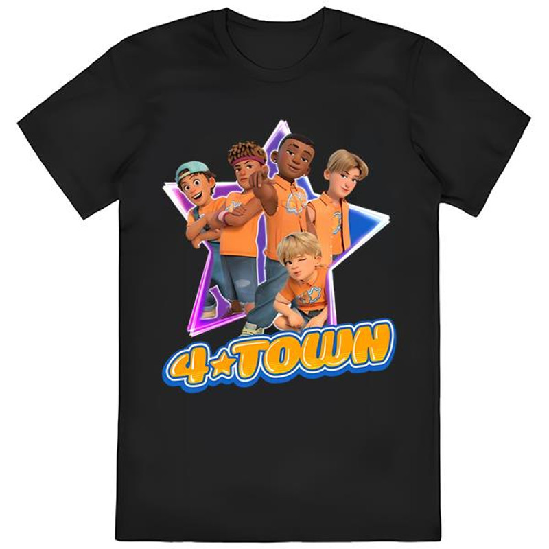 4 Town, 4 City Turns Red Classic T-shirt, 4 Town Shirt Disney.jpg