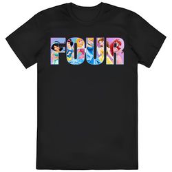 4th birthday shirt, my princesses birthday shirt, custom disney...