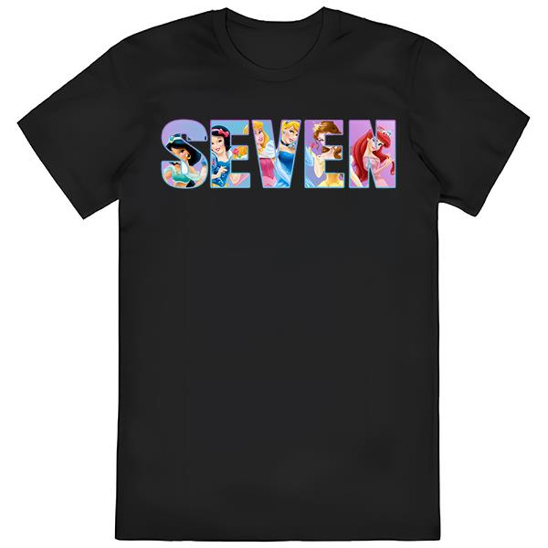 7th Birthday Shirt, Personalized Disney Princess Birthday Shirt....jpg