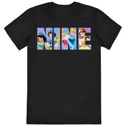 9th birthday shirt, nine-year birthday shirt, my princesses...