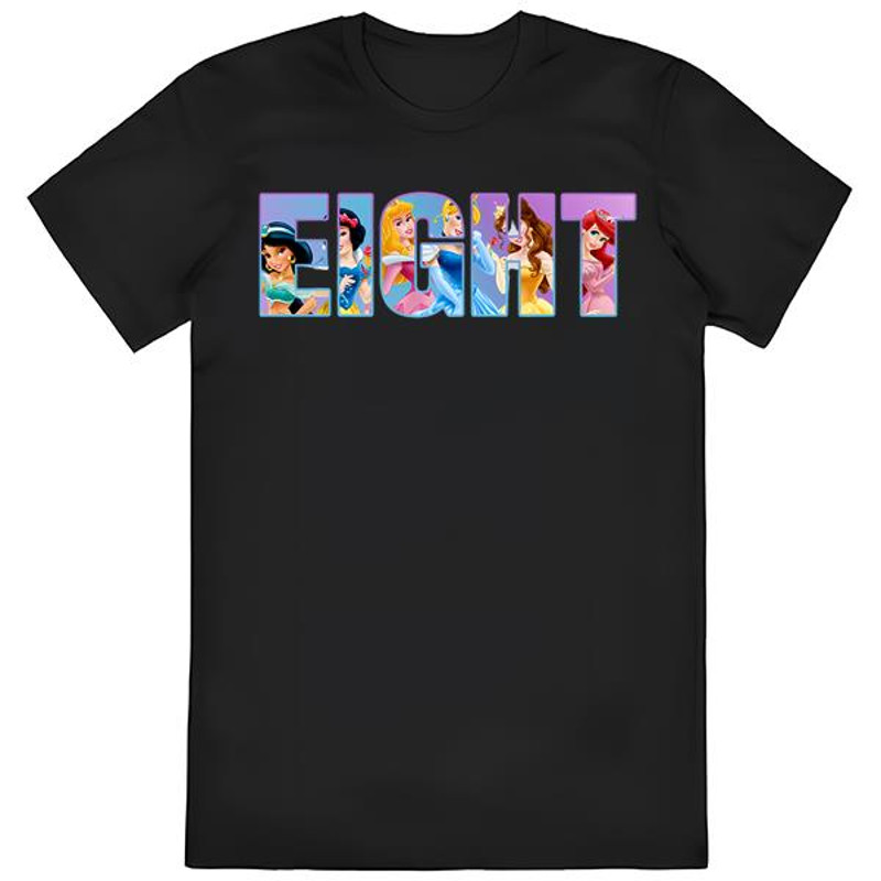 8th Birthday Shirt, Eight-Year Birthday Shirt, My Princesses....jpg