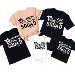 disney birthday squad shirt, birthday squad shirts, birthday party...